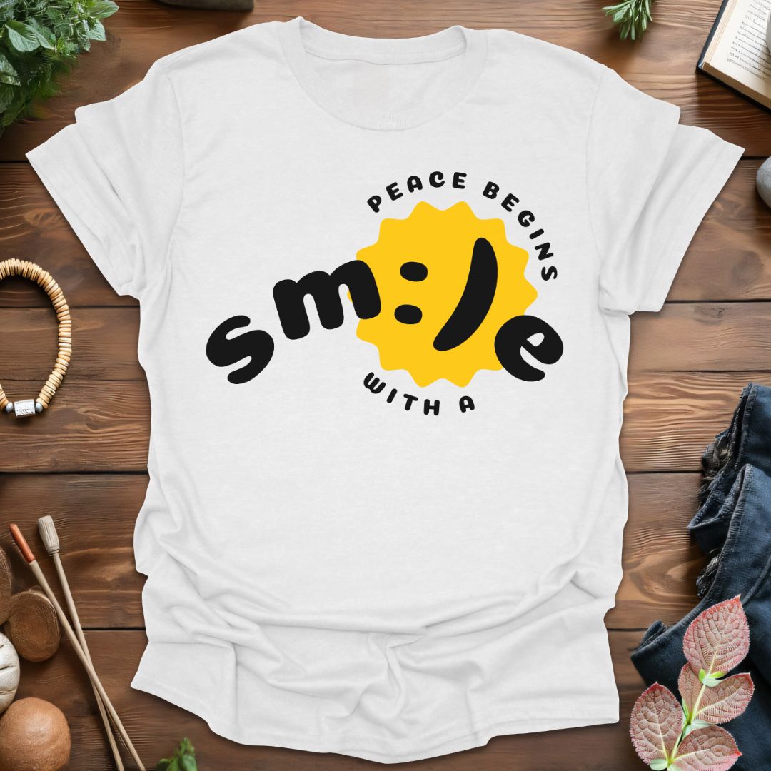 With A Smile T-Shirt