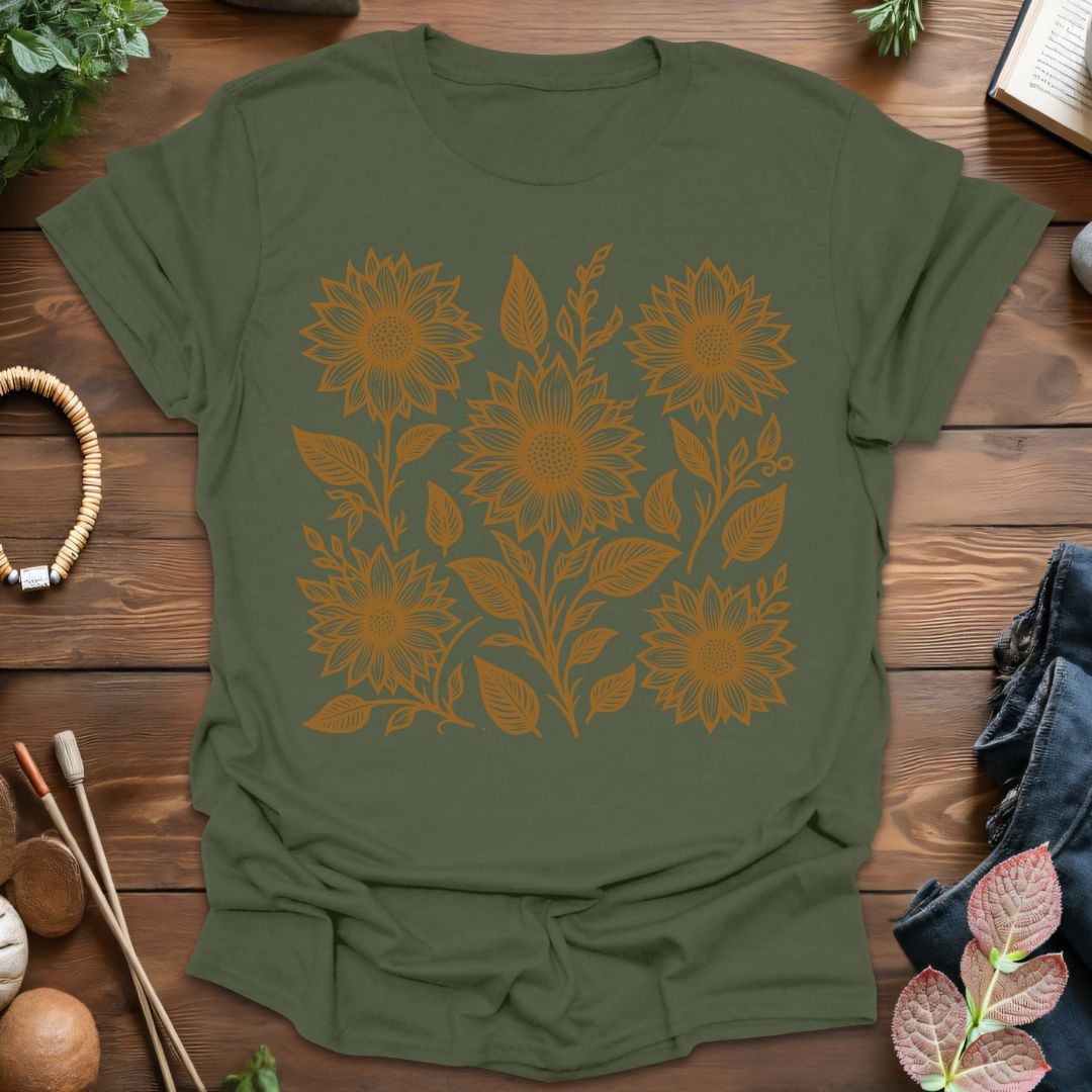 Sunflower Blossom T-Shirt