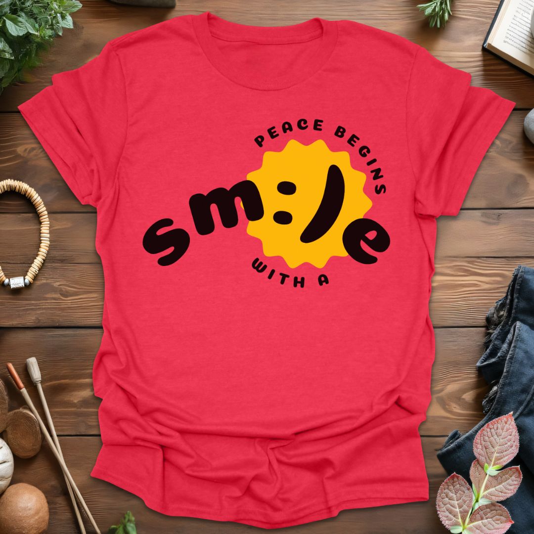 With A Smile T-Shirt