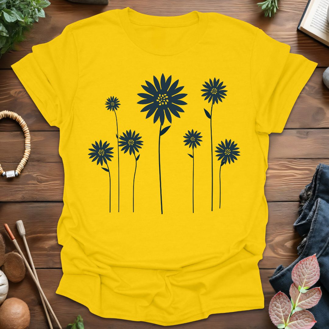 Sunflower Geometry T-Shirt