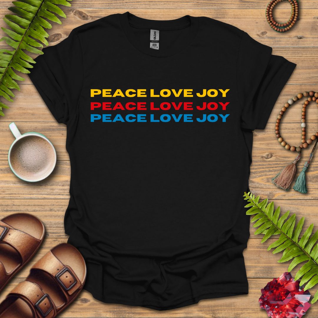 Peace Love Joy T-Shirt