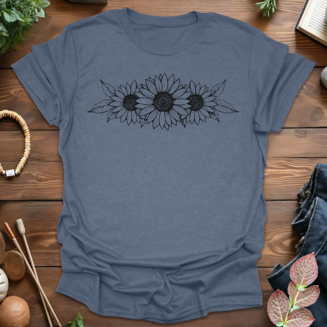 Sunflower Symphony T-Shirt