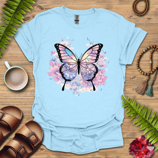 Floral Butterfly T-Shirt