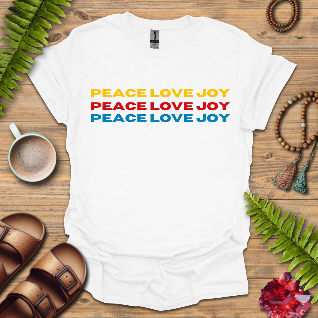 Peace Love Joy T-Shirt