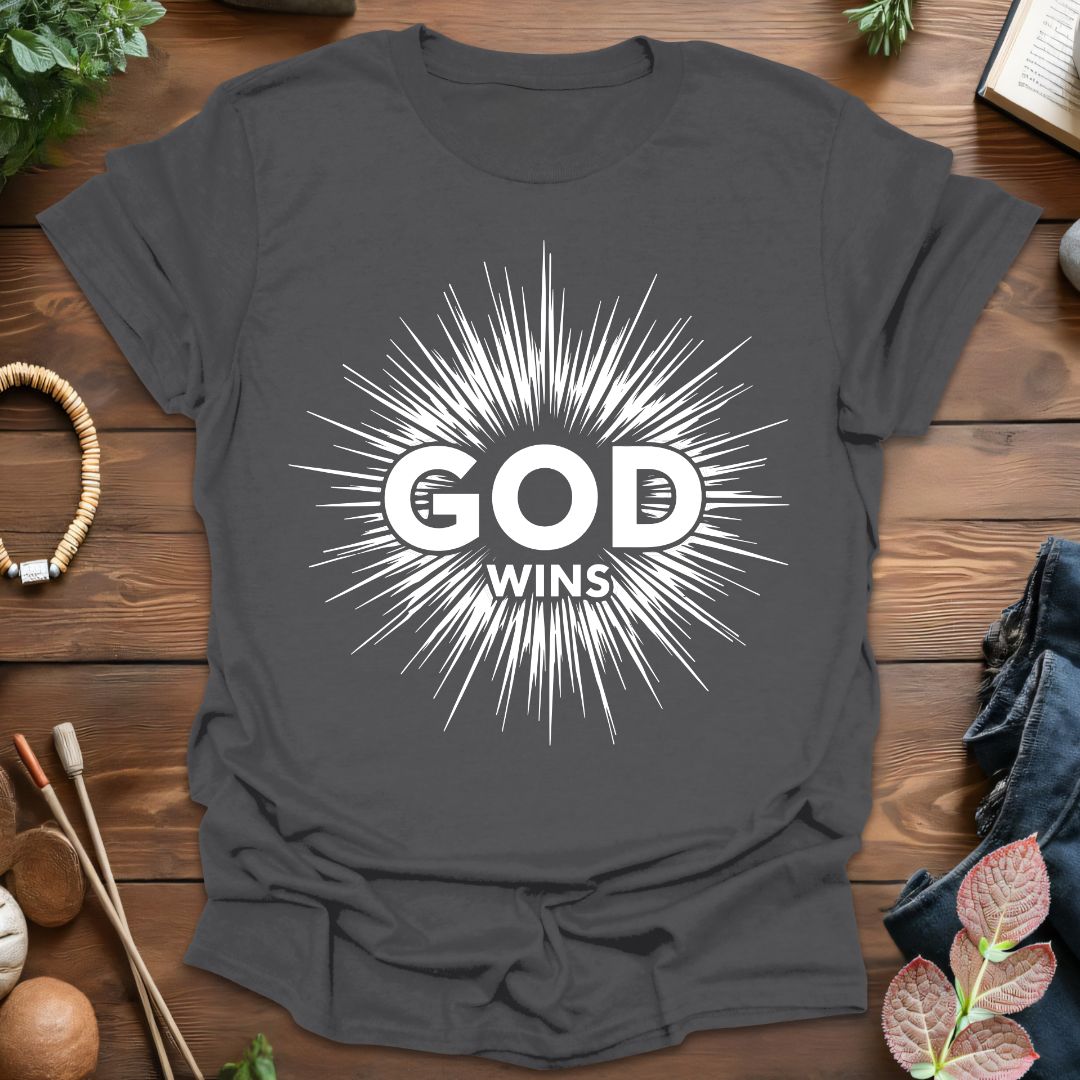 God Wins Celestial T-Shirt