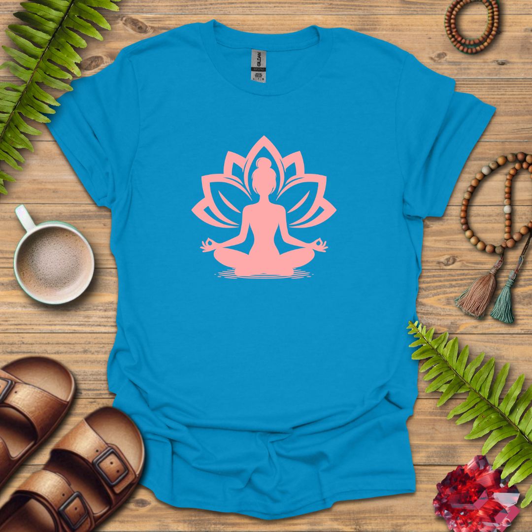 Zen Lotus Meditation T-Shirt