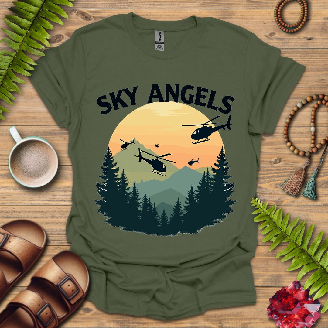 Sky Angels Helicopter T-Shirt