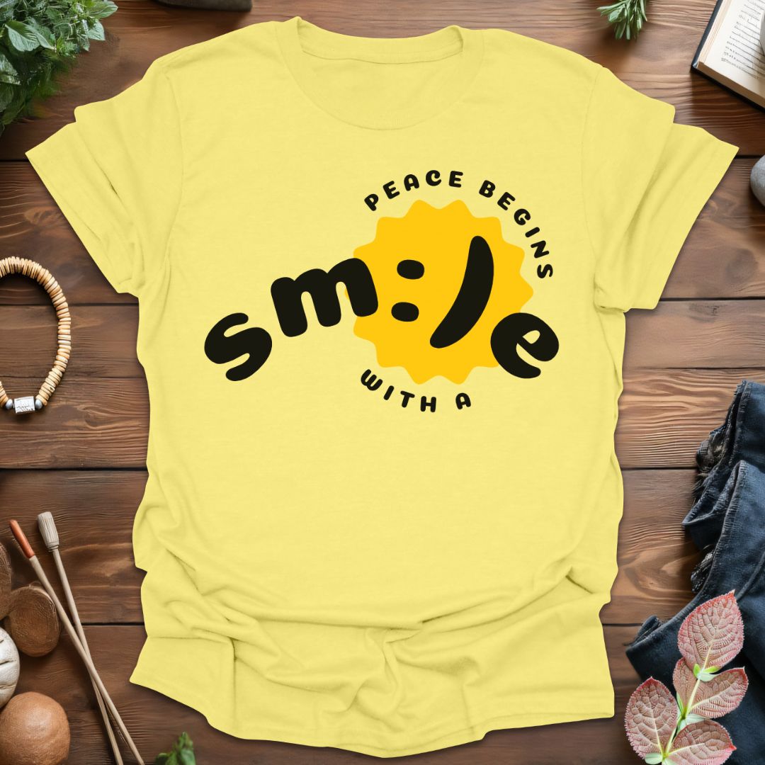 With A Smile T-Shirt