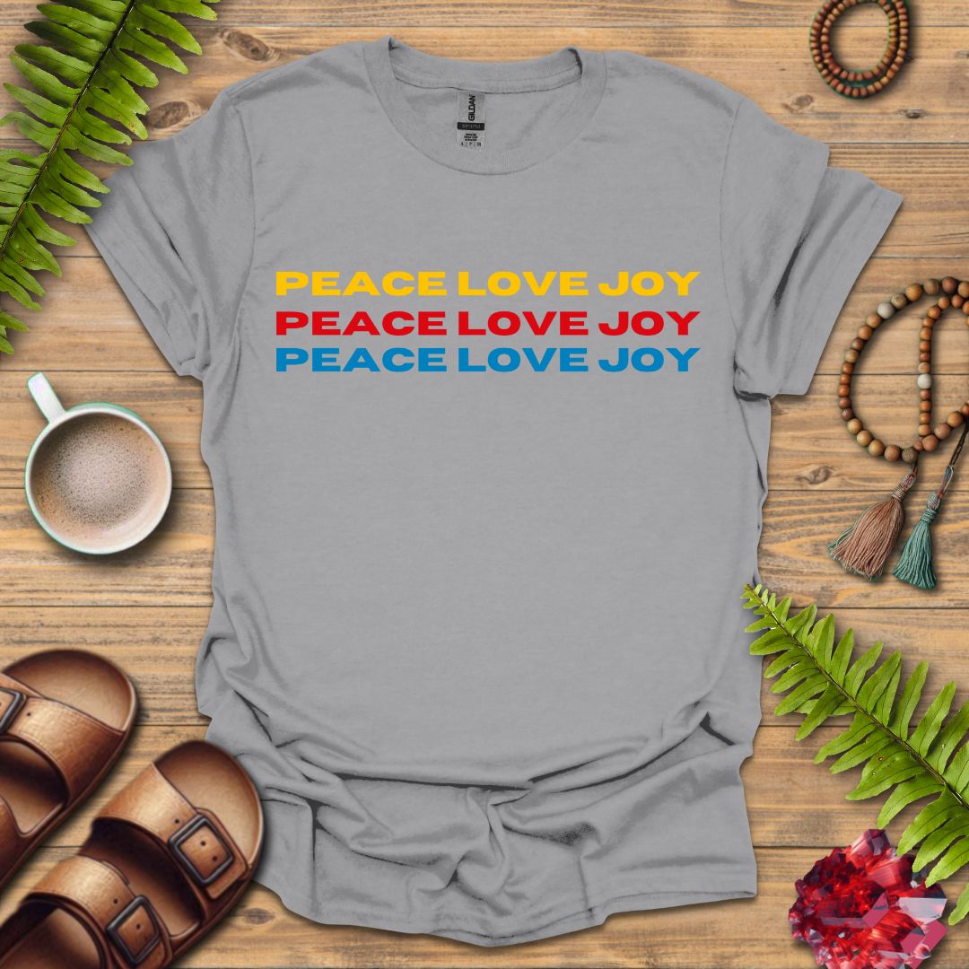 Peace Love Joy T-Shirt