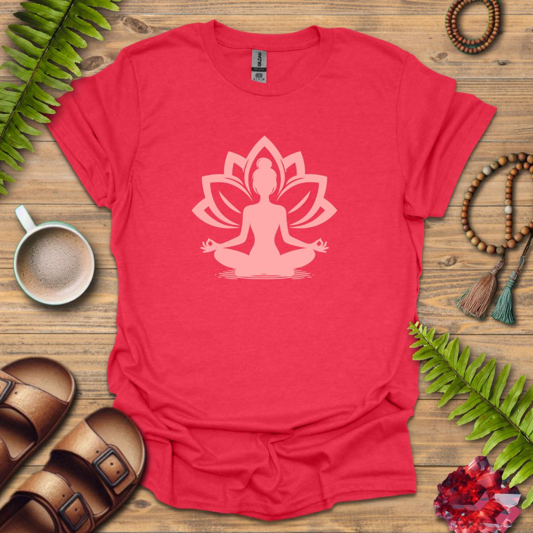 Zen Lotus Meditation T-Shirt