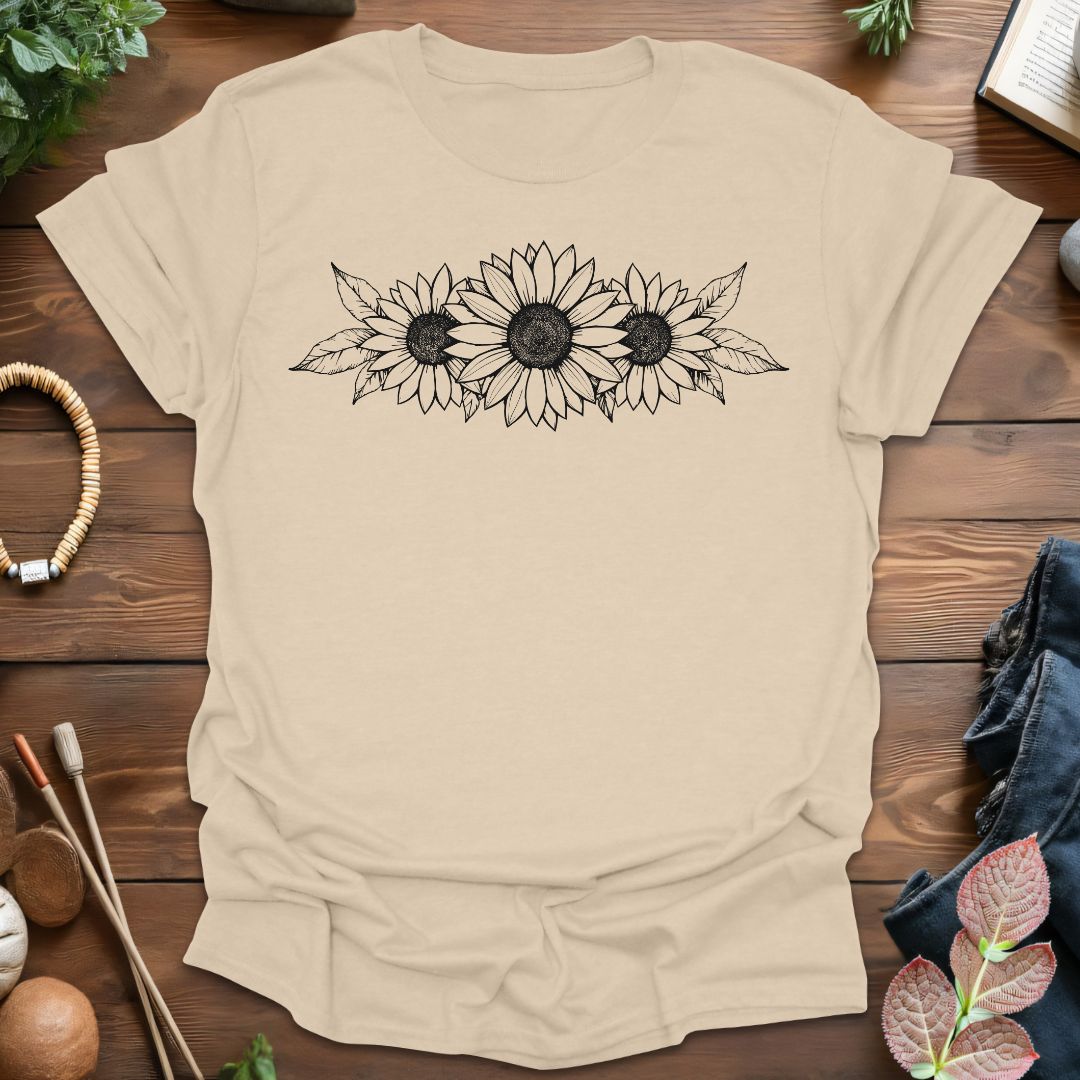 Sunflower Symphony T-Shirt