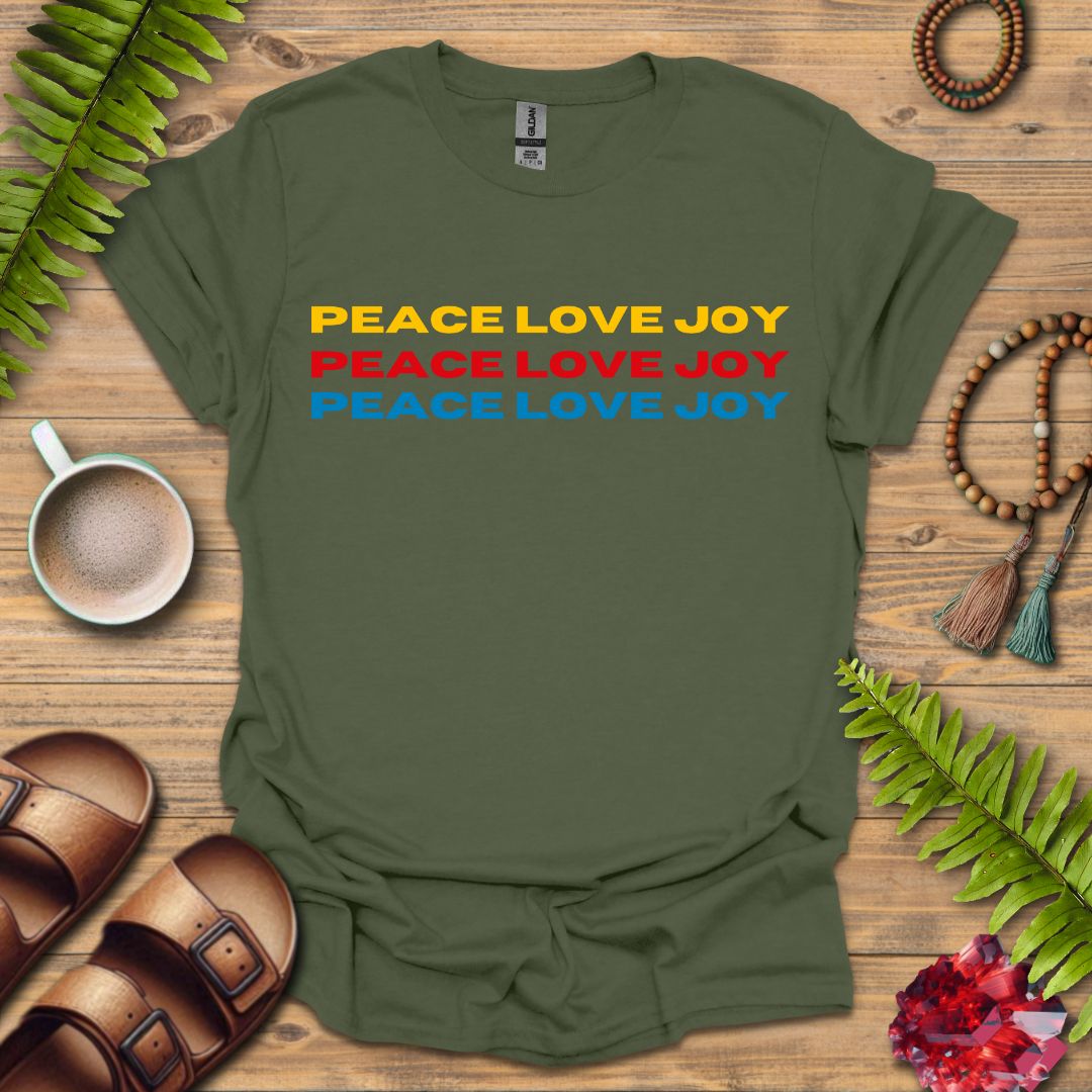 Peace Love Joy T-Shirt