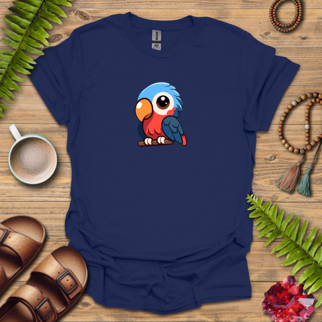 Feathery Friend Parrot T-Shirt