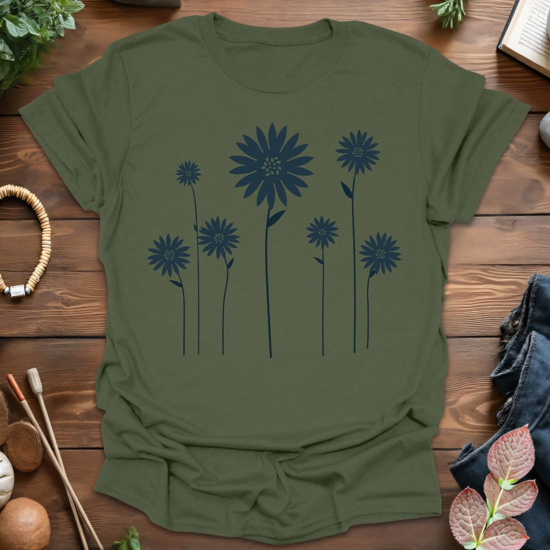 Sunflower Geometry T-Shirt