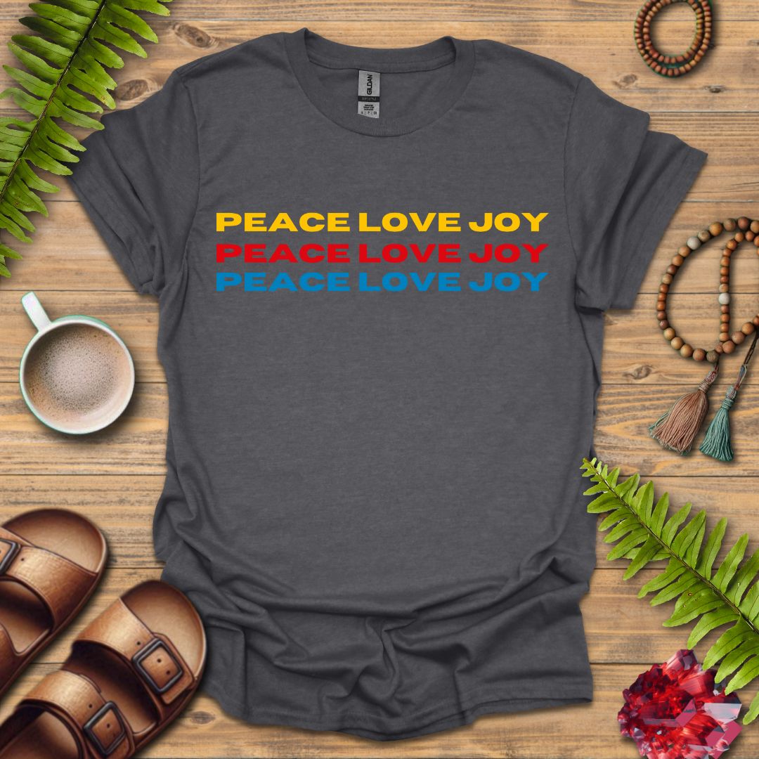 Peace Love Joy T-Shirt