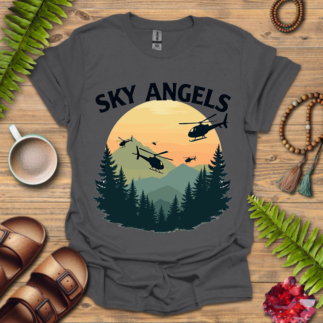 Sky Angels Helicopter T-Shirt