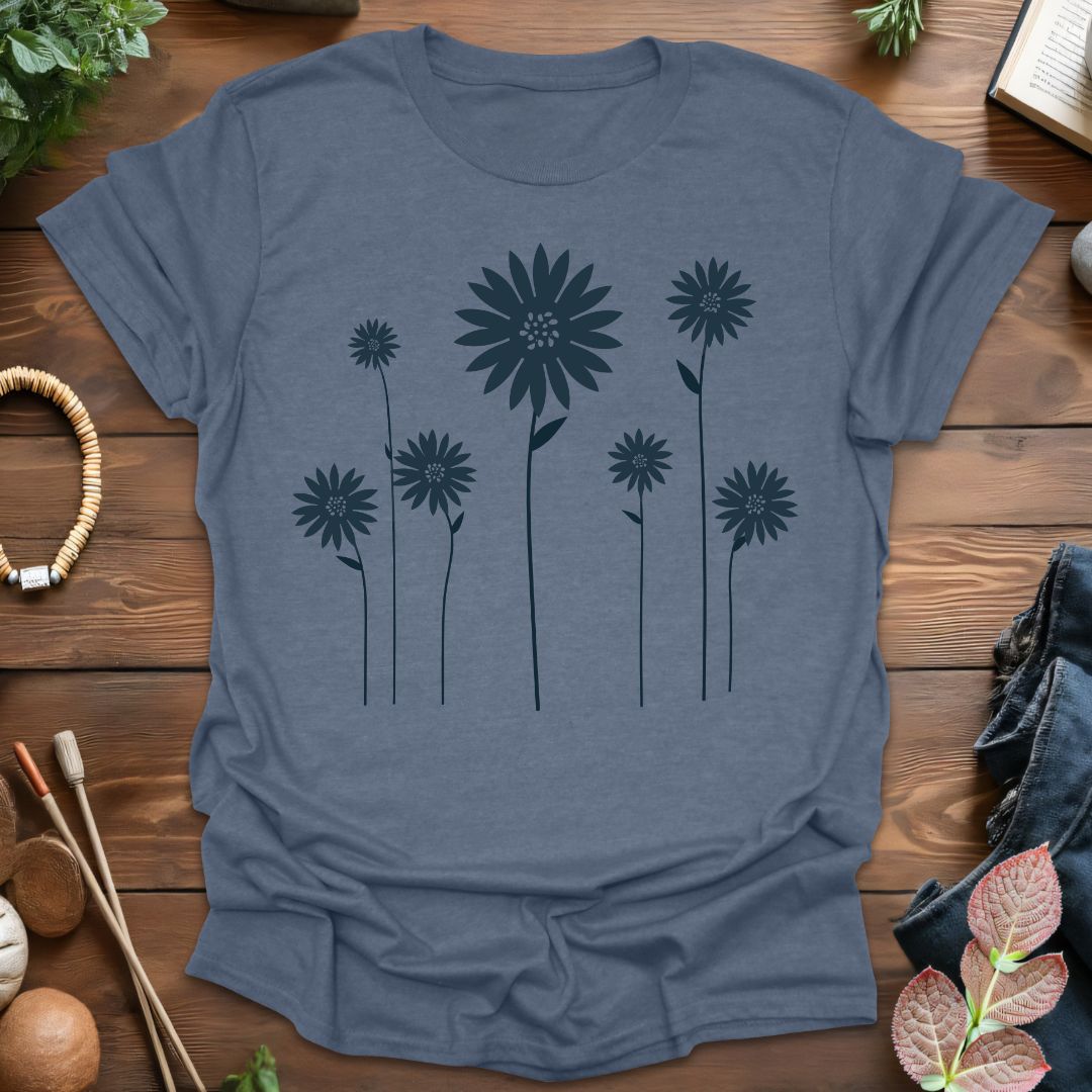 Sunflower Geometry T-Shirt