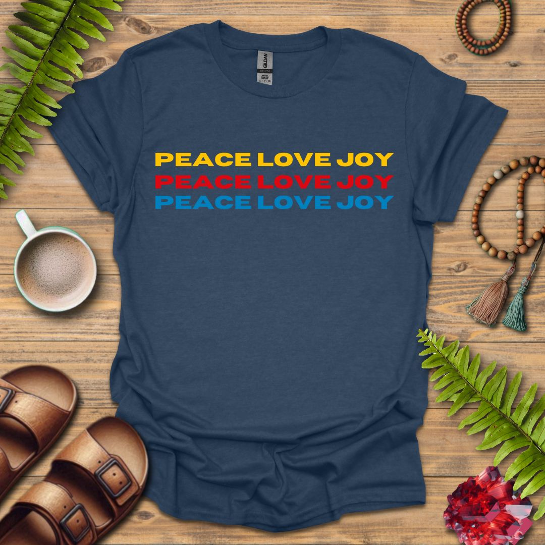 Peace Love Joy T-Shirt