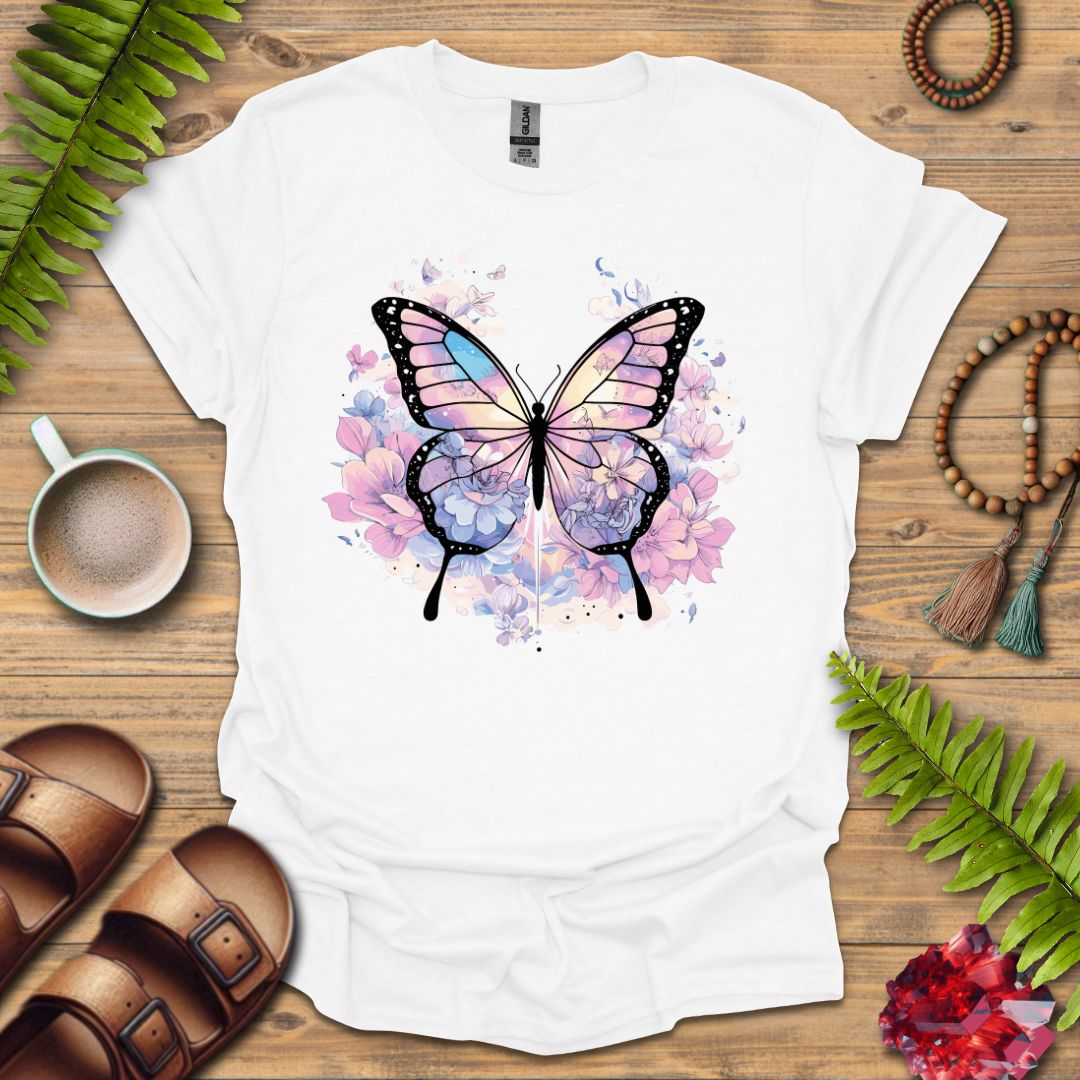 Floral Butterfly T-Shirt