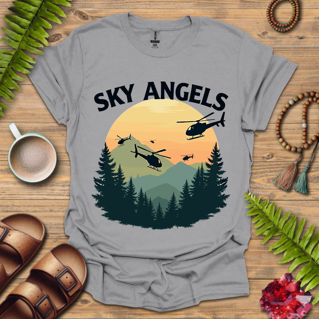 Sky Angels Helicopter T-Shirt