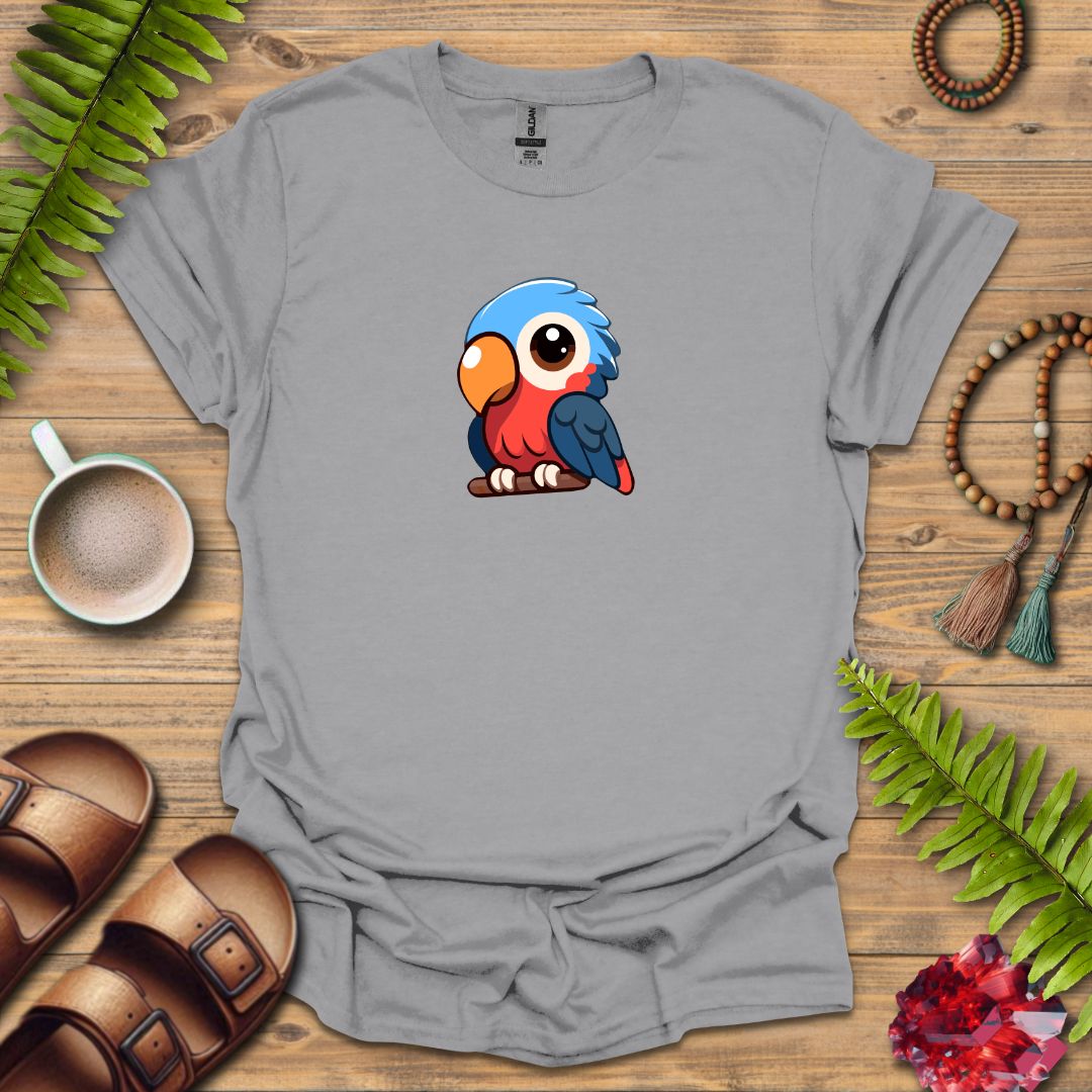 Feathery Friend Parrot T-Shirt