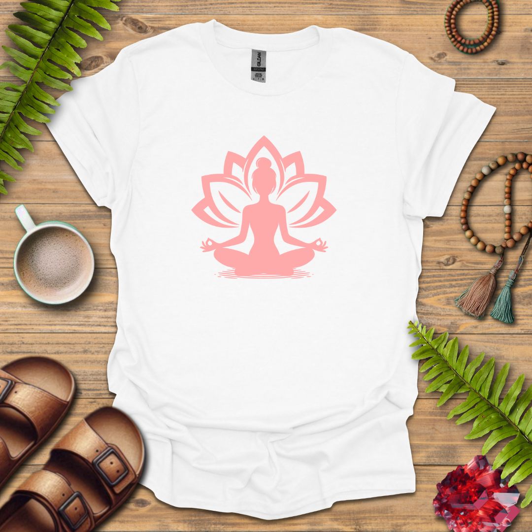 Zen Lotus Meditation T-Shirt