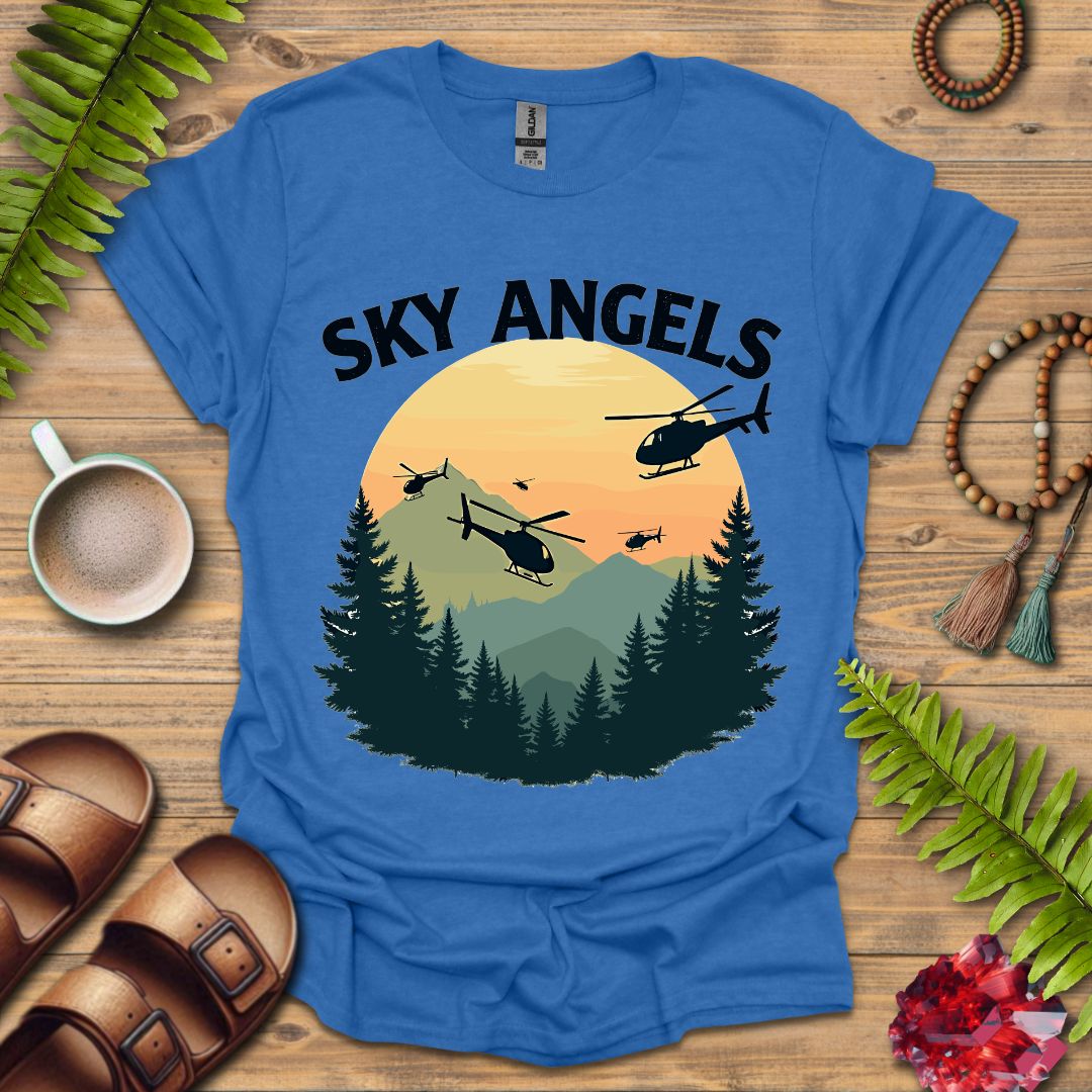 Sky Angels Helicopter T-Shirt