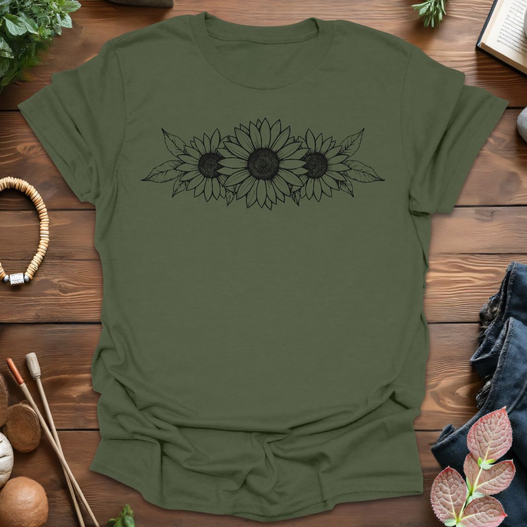 Sunflower Symphony T-Shirt