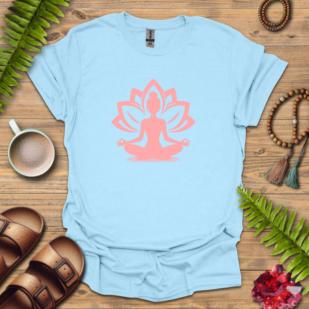 Zen Lotus Meditation T-Shirt