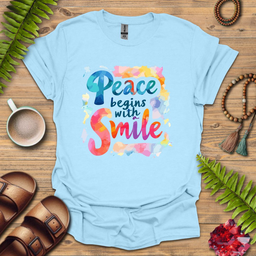 Peace Begins T-Shirt