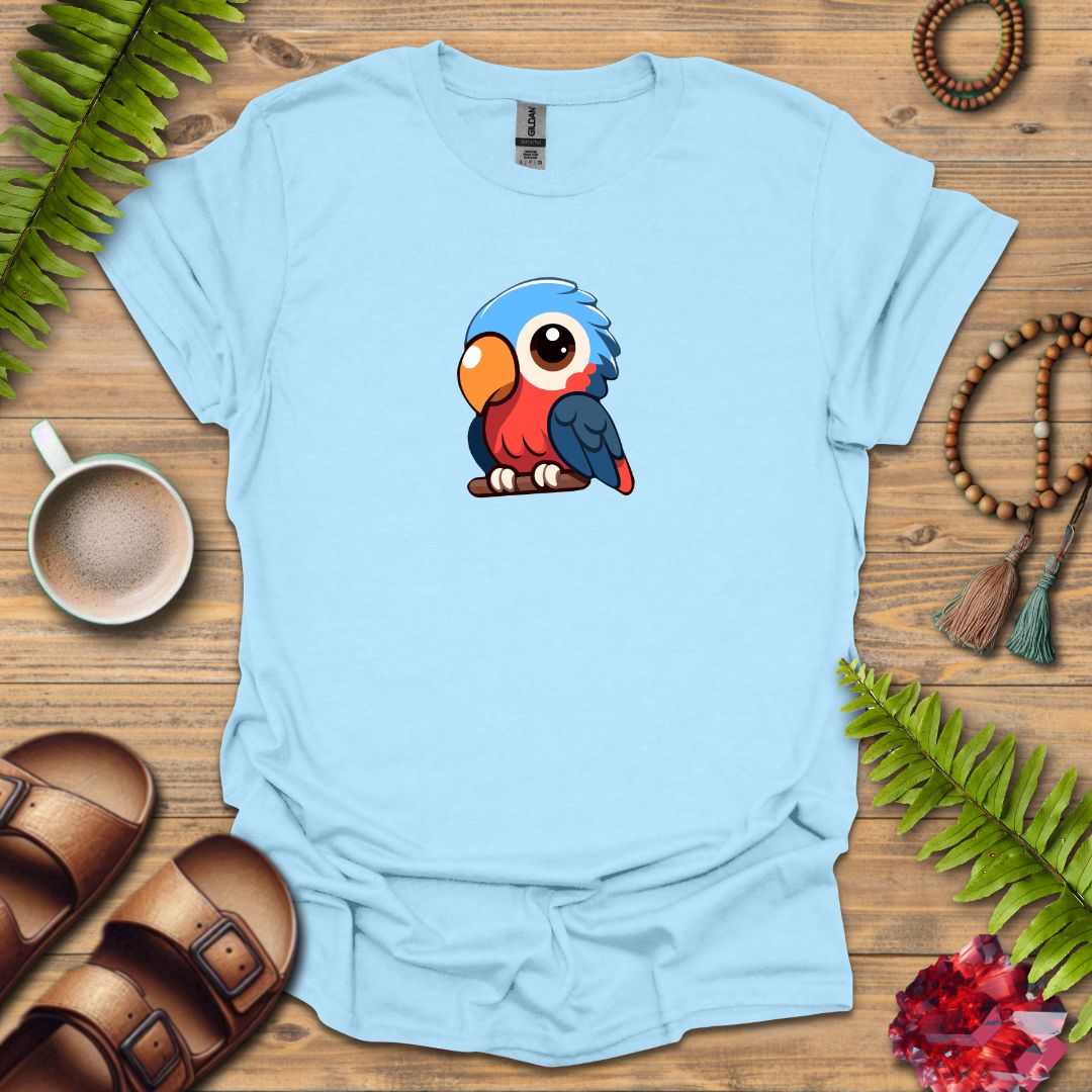 Feathery Friend Parrot T-Shirt