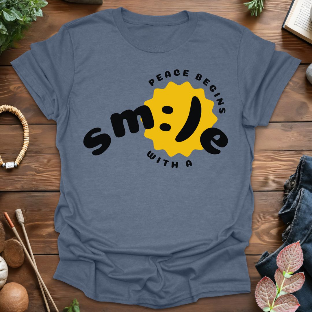 With A Smile T-Shirt