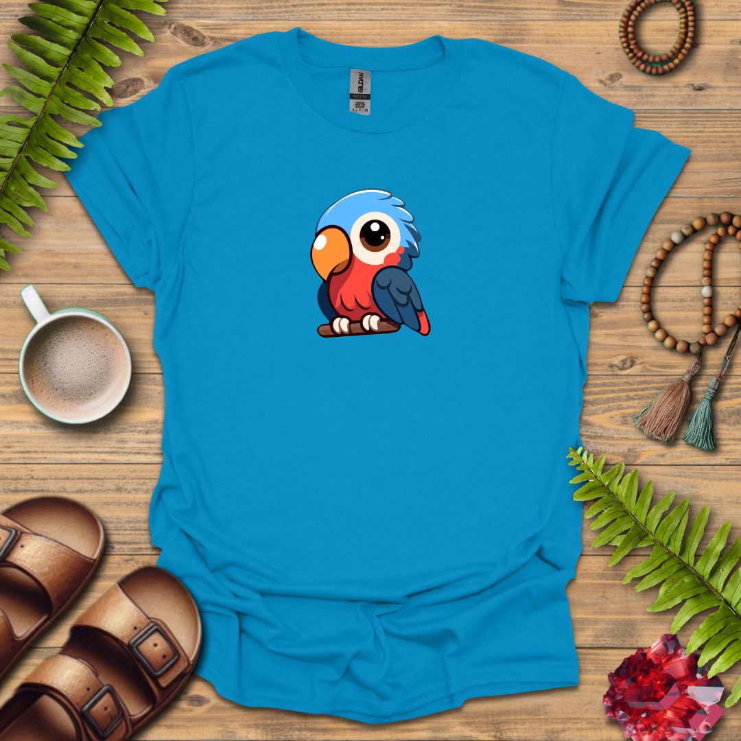 Feathery Friend Parrot T-Shirt