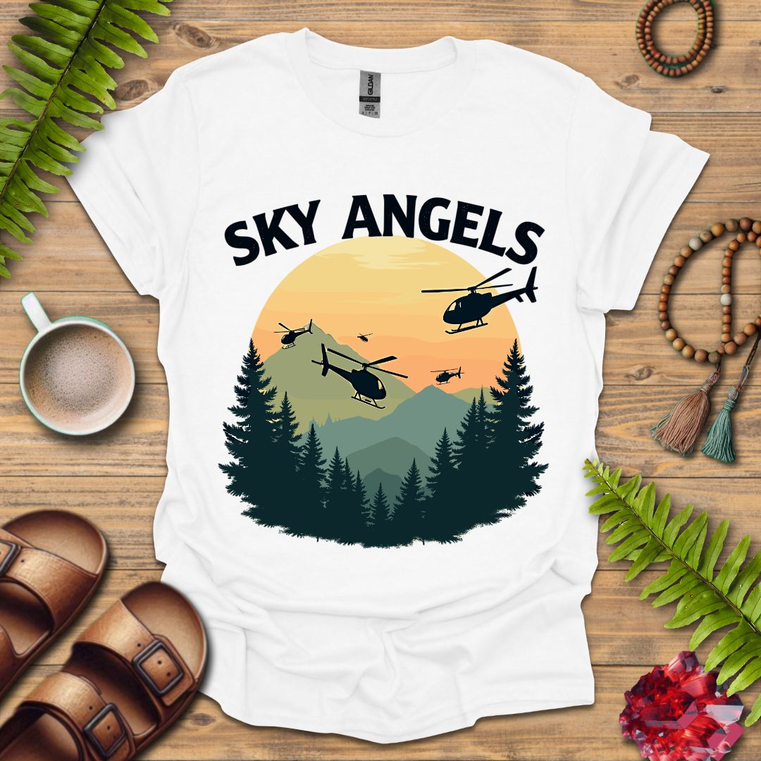 Sky Angels Helicopter T-Shirt