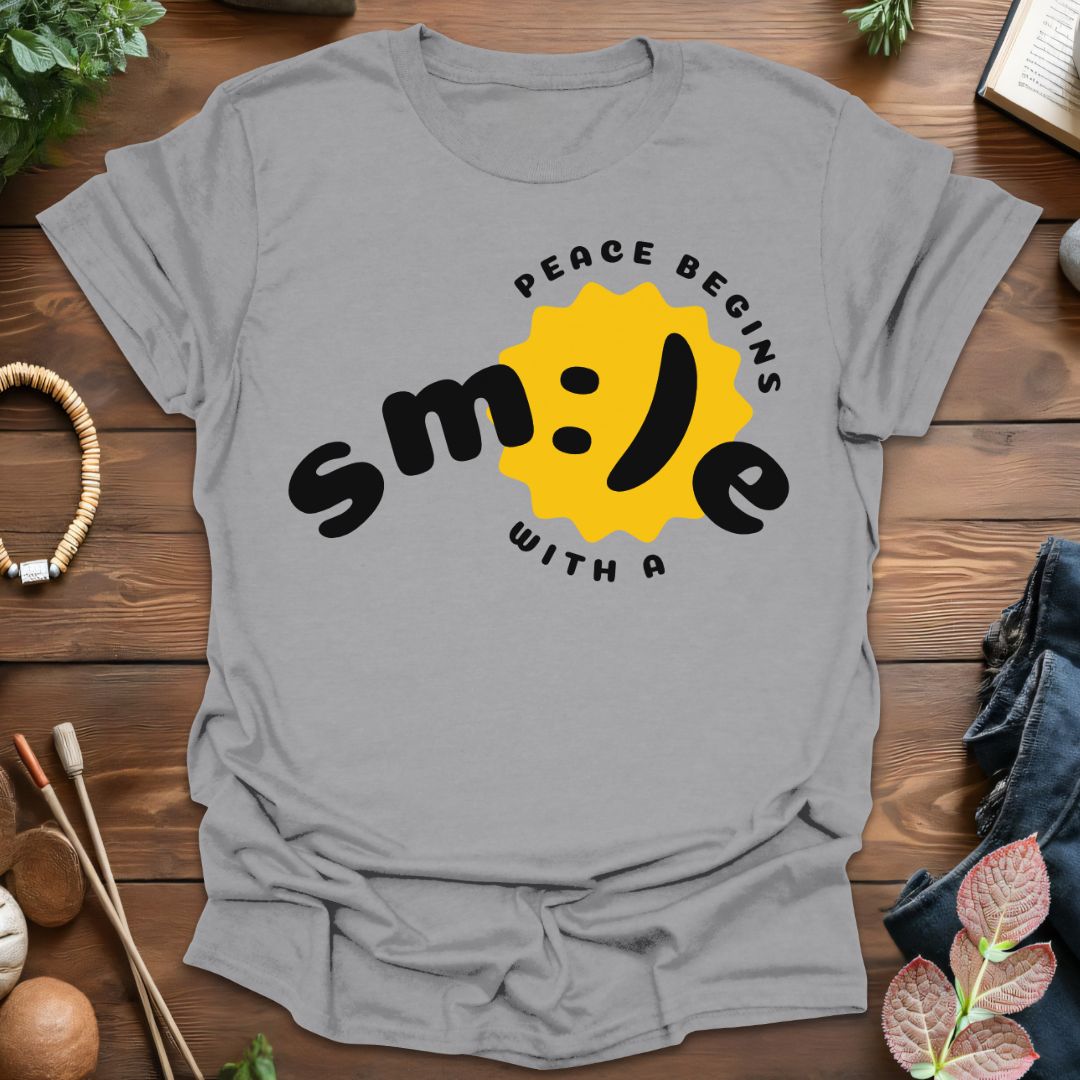 With A Smile T-Shirt