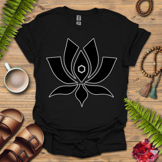 Geometric Lotus T-Shirt