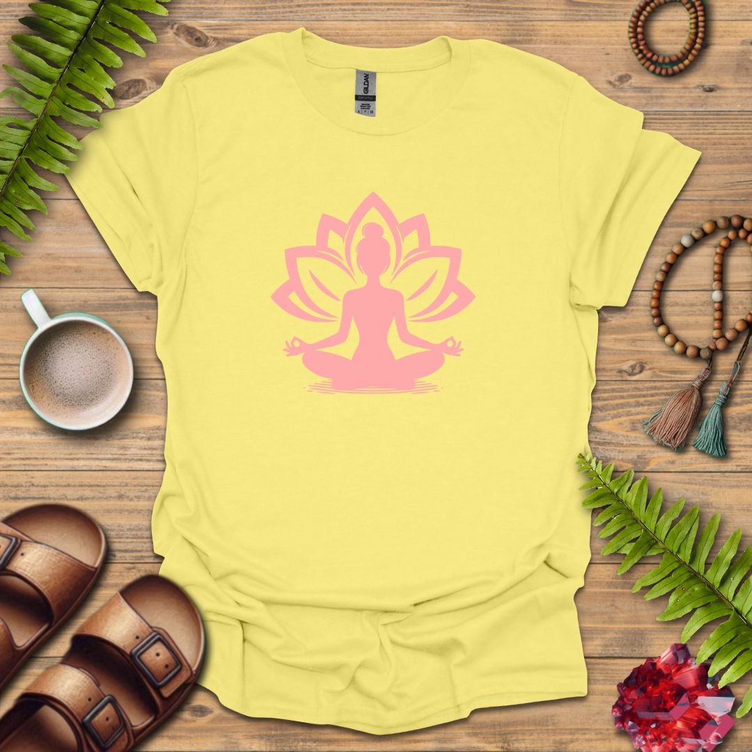 Zen Lotus Meditation T-Shirt